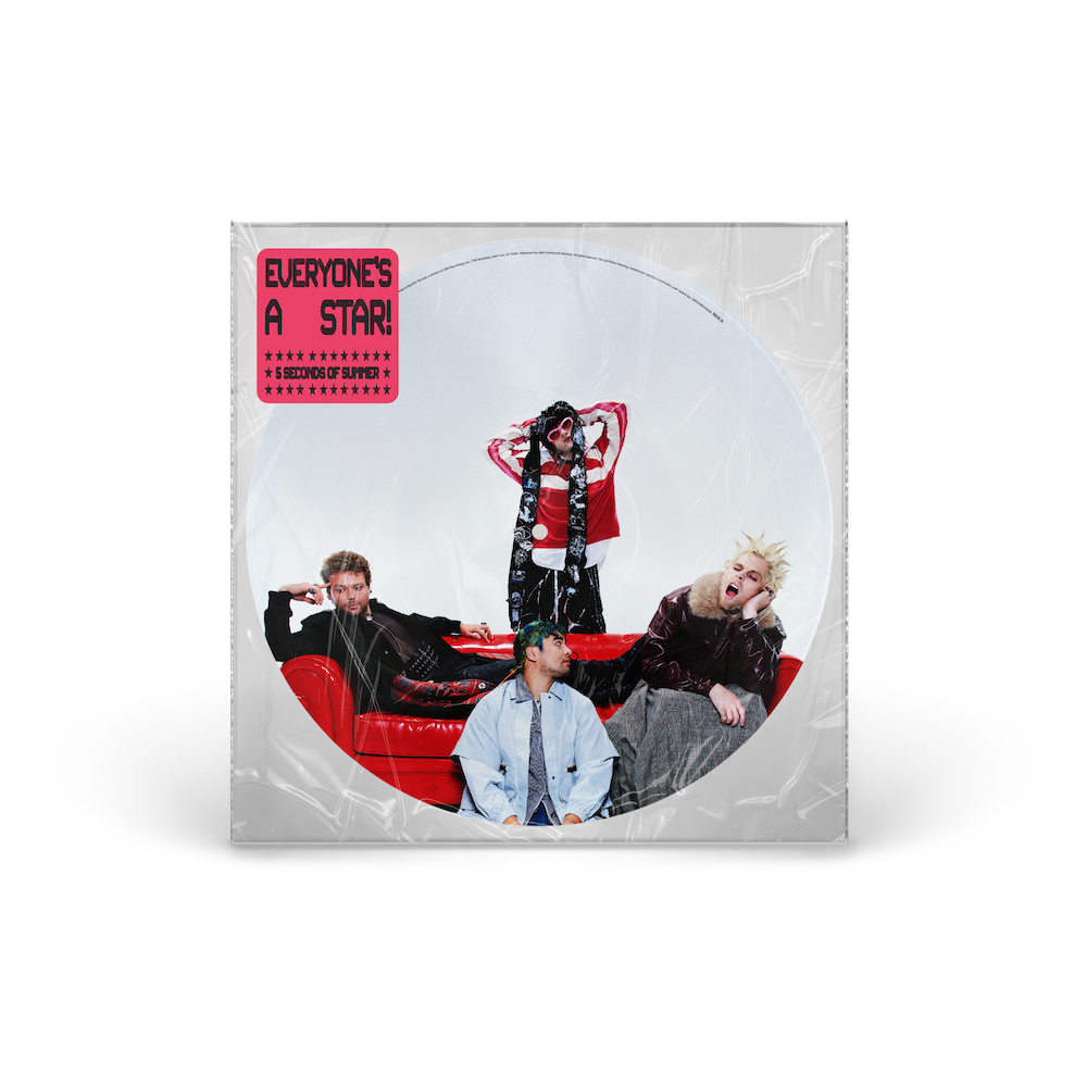 Everyone’s A Star! Exclusive Picture Disc | 5SOS Official AU Store - 5SOS Official AU Store